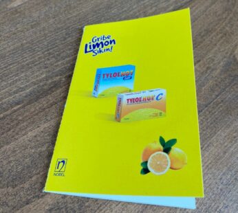 Limon Kokulu Defter 9x14cm