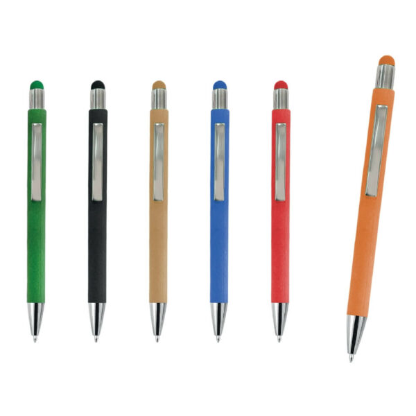 Geri Dönüşümlü Touchpen Tükenmez Kalem - 4861
