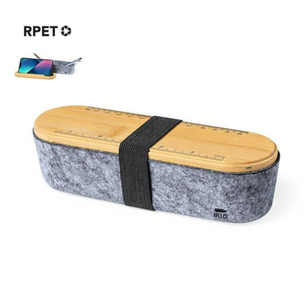 Bambu & RPET Çok İşlevli Kalem Kutusu - 6222
