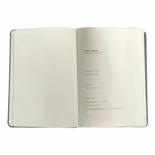 Salpa Deri Defter 13x21 cm - 2448 - Görsel 2