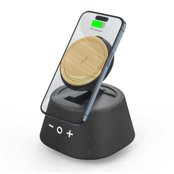 Katlanabilir Manyetik Telefon Standlı Bluetooth Hoparlör - 3086 - Görsel 2